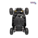 [XMX-631] Buggy Madman UTV-MX na akumulator 4x35W 12V/10Ah EVA LED ekoskóra - żółty