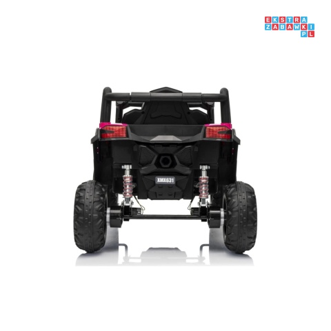 [XMX-631] Buggy Madman UTV-MX na akumulator 4x35W 12V/10Ah EVA LED ekoskóra - różowy