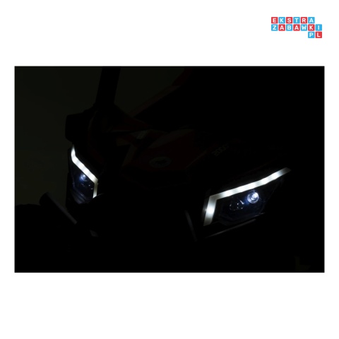 [XMX-631] Buggy Madman UTV-MX na akumulator 4x35W 12V/10Ah EVA LED ekoskóra - różowy