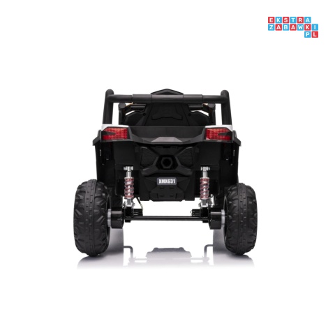 [XMX-631] Buggy Madman UTV-MX na akumulator 4x35W 12V/10Ah EVA LED ekoskóra - biały