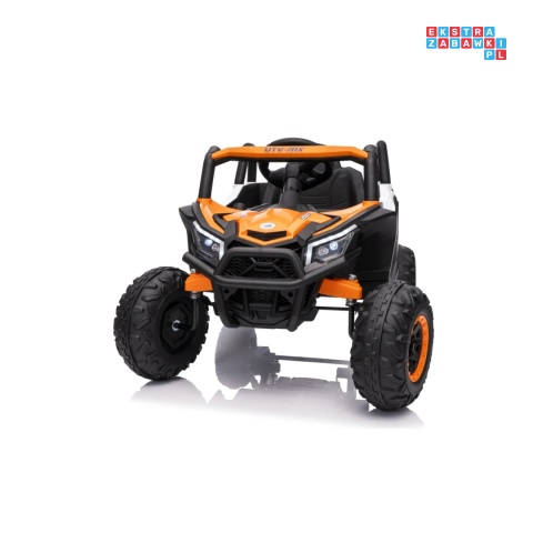 [XMX-631] Buggy Madman UTV-MX na akumulator 4x35W 12V/10Ah EVA LED ekoskóra - biały