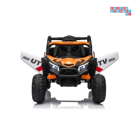 [XMX-631] Buggy Madman UTV-MX na akumulator 4x35W 12V/10Ah EVA LED ekoskóra - biały
