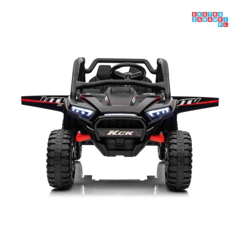 [XMX-639] Buggy KCK na akumulator 4x50W 24V/7Ah ekoskóra EVA MP3 Bluetooth - czarny