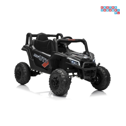[XMX-631] Buggy Madman UTV-MX na akumulator 4x35W 12V/10Ah EVA LED ekoskóra - czarny