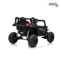 [XMX-631] Buggy Madman UTV-MX na akumulator 4x35W 12V/10Ah EVA LED ekoskóra - czarny