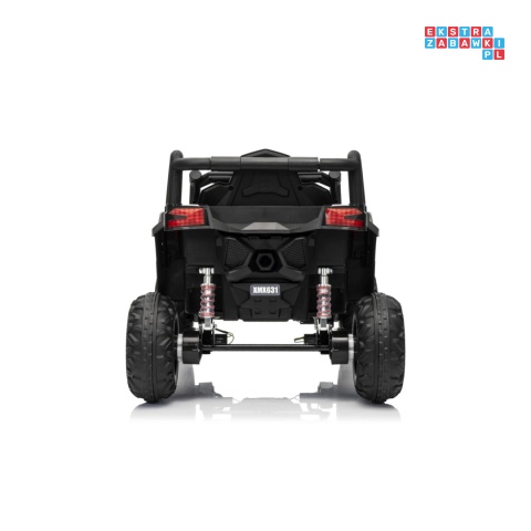 [XMX-631] Buggy Madman UTV-MX na akumulator 4x35W 12V/10Ah EVA LED ekoskóra - czarny