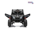 [XMX-631] Buggy Madman UTV-MX na akumulator 4x35W 12V/10Ah EVA LED ekoskóra - czarny