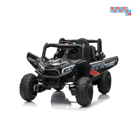 [XMX-631] Buggy Madman UTV-MX na akumulator 4x35W 12V/10Ah EVA LED ekoskóra - czarny