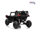 [XMX-631] Buggy Madman UTV-MX na akumulator 4x35W 12V/10Ah EVA LED ekoskóra - czarny