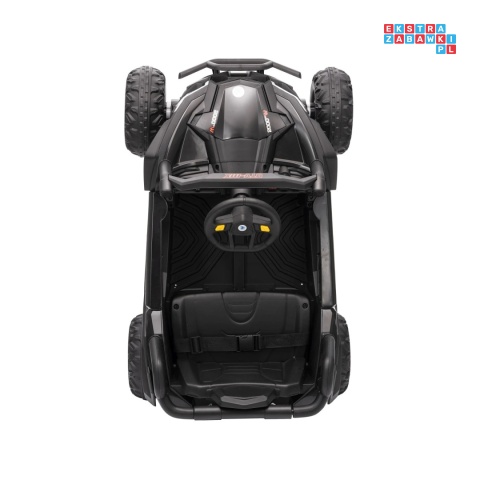 [XMX-631] Buggy Madman UTV-MX na akumulator 4x35W 12V/10Ah EVA LED ekoskóra - czarny