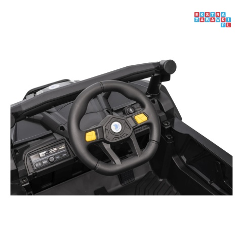 [XMX-631] Buggy Madman UTV-MX na akumulator 4x35W 12V/10Ah EVA LED ekoskóra - czarny