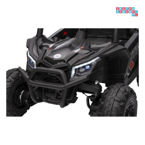 [XMX-631] Buggy Madman UTV-MX na akumulator 4x35W 12V/10Ah EVA LED ekoskóra - czarny