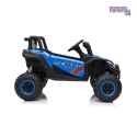 [XMX-631] Buggy Madman UTV-MX na akumulator 4x35W 12V/10Ah EVA LED ekoskóra - niebieski