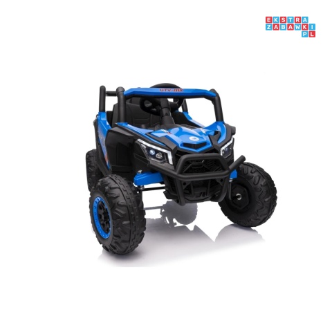 [XMX-631] Buggy Madman UTV-MX na akumulator 4x35W 12V/10Ah EVA LED ekoskóra - niebieski