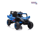 [XMX-631] Buggy Madman UTV-MX na akumulator 4x35W 12V/10Ah EVA LED ekoskóra - niebieski