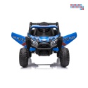 [XMX-631] Buggy Madman UTV-MX na akumulator 4x35W 12V/10Ah EVA LED ekoskóra - niebieski