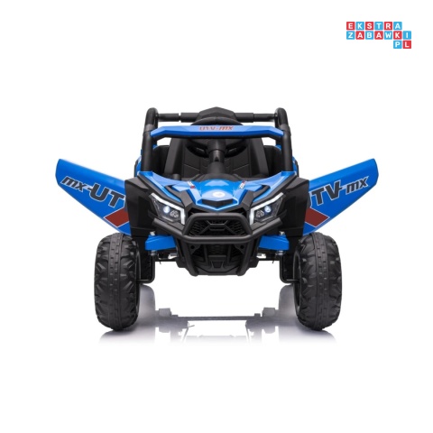 [XMX-631] Buggy Madman UTV-MX na akumulator 4x35W 12V/10Ah EVA LED ekoskóra - niebieski