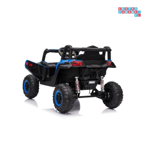 [XMX-631] Buggy Madman UTV-MX na akumulator 4x35W 12V/10Ah EVA LED ekoskóra - niebieski