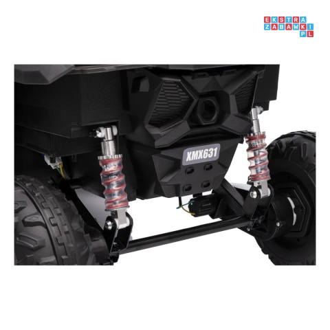 [XMX-631] Buggy Madman UTV-MX na akumulator 4x35W 12V/10Ah EVA LED ekoskóra - niebieski