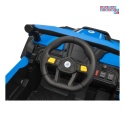 [XMX-631] Buggy Madman UTV-MX na akumulator 4x35W 12V/10Ah EVA LED ekoskóra - niebieski
