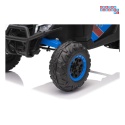 [XMX-631] Buggy Madman UTV-MX na akumulator 4x35W 12V/10Ah EVA LED ekoskóra - niebieski