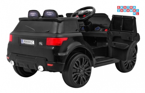 [outlet] [HL-1638] Auto Start Run z pilotem na akumulator 12V/4.5Ah 2x30W MP3 LED pilot pokrowiec - czarny