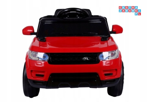 [HL-1638] Auto Start Run z pilotem na akumulator 12V/4.5Ah 2x30W MP3 LED pilot pokrowiec - czerwony