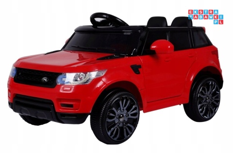 [HL-1638] Auto Start Run z pilotem na akumulator 12V/4.5Ah 2x30W MP3 LED pilot pokrowiec - czerwony