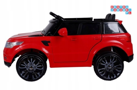 [HL-1638] Auto Start Run z pilotem na akumulator 12V/4.5Ah 2x30W MP3 LED pilot pokrowiec - czerwony