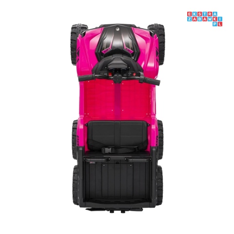[HL699] Quad Sport TX ATV z paką 4x35W 24V/7Ah EVA ekoskóra bluetooth - różowy