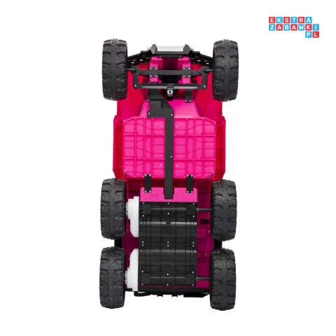 [HL699] Quad Sport TX ATV z paką 4x35W 24V/7Ah EVA ekoskóra bluetooth - różowy