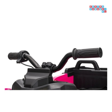 [HL699] Quad Sport TX ATV z paką 4x35W 24V/7Ah EVA ekoskóra bluetooth - różowy