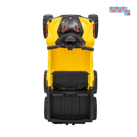 [HL699] Quad Sport TX ATV z paką 4x35W 24V/7Ah EVA ekoskóra bluetooth - żółty