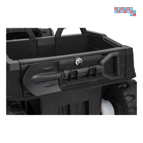 [HL699] Quad Sport TX ATV z paką 4x35W 24V/7Ah EVA ekoskóra bluetooth - czarny