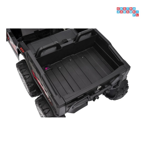 [HL699] Quad Sport TX ATV z paką 4x35W 24V/7Ah EVA ekoskóra bluetooth - czarny