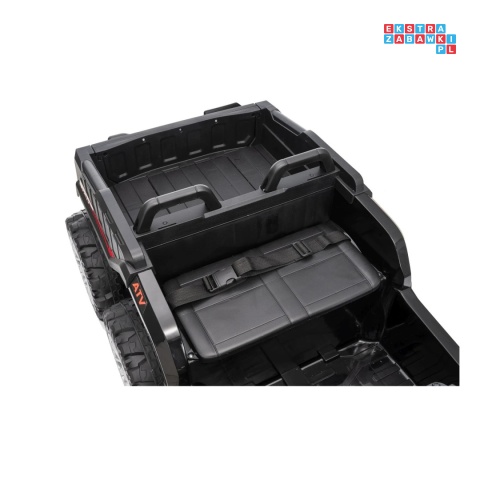 [HL699] Quad Sport TX ATV z paką 4x35W 24V/7Ah EVA ekoskóra bluetooth - czarny