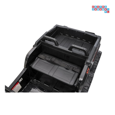 [HL699] Quad Sport TX ATV z paką 4x35W 24V/7Ah EVA ekoskóra bluetooth - czarny