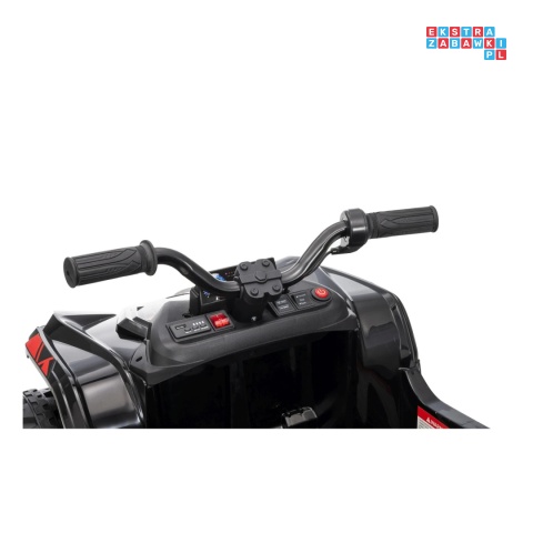 [HL699] Quad Sport TX ATV z paką 4x35W 24V/7Ah EVA ekoskóra bluetooth - czarny