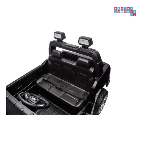 [JJ2599] Auto Ram 3500 na akumulator 2x200W 24V/7Ah ekosóra EVA LED bluetooth - czarny