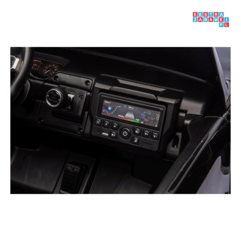 [JJ2599] Auto Ram 3500 na akumulator 2x200W 24V/7Ah ekosóra EVA LED bluetooth - czarny