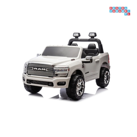 [JJ2599] Auto Ram 3500 na akumulator 2x200W 24V/7Ah ekosóra EVA LED bluetooth - biały