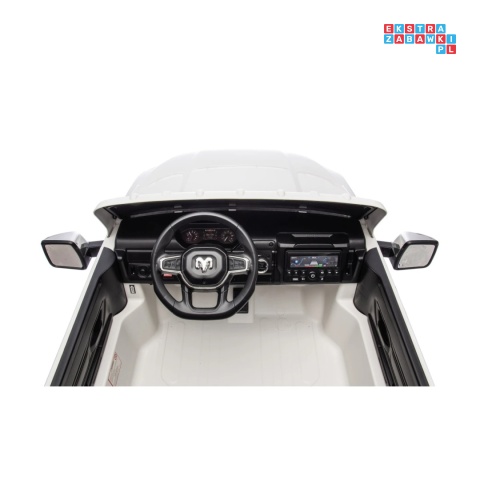 [JJ2599] Auto Ram 3500 na akumulator 2x200W 24V/7Ah ekosóra EVA LED bluetooth - biały