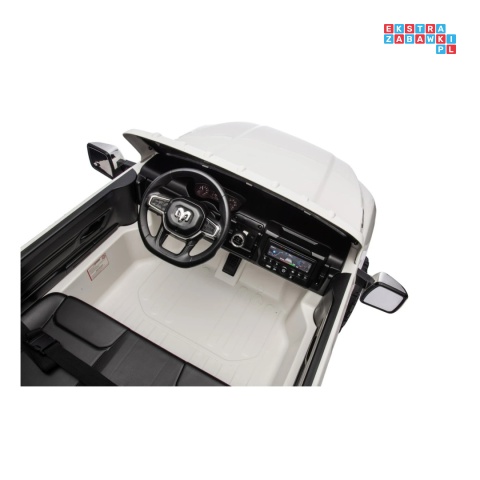 [JJ2599] Auto Ram 3500 na akumulator 2x200W 24V/7Ah ekosóra EVA LED bluetooth - biały