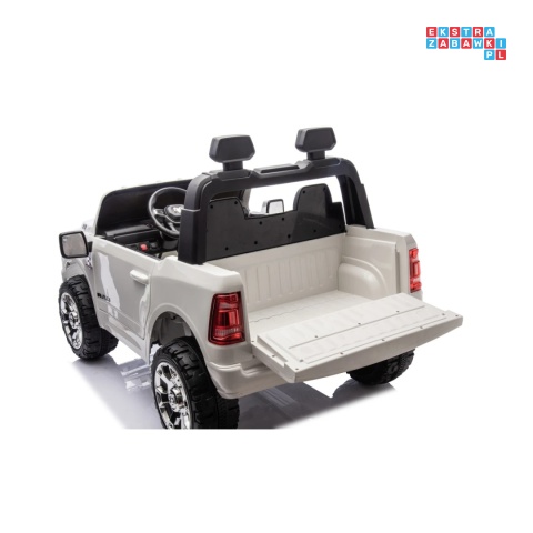 [JJ2599] Auto Ram 3500 na akumulator 2x200W 24V/7Ah ekosóra EVA LED bluetooth - biały