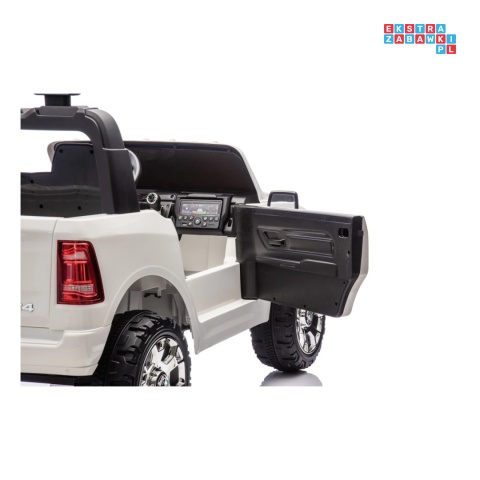 [JJ2599] Auto Ram 3500 na akumulator 2x200W 24V/7Ah ekosóra EVA LED bluetooth - biały