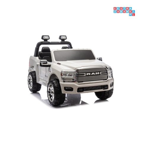 [JJ2599] Auto Ram 3500 na akumulator 2x200W 24V/7Ah ekosóra EVA LED bluetooth - biały