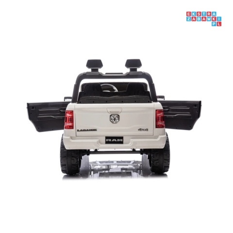 [JJ2599] Auto Ram 3500 na akumulator 2x200W 24V/7Ah ekosóra EVA LED bluetooth - biały