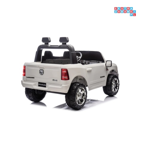 [JJ2599] Auto Ram 3500 na akumulator 2x200W 24V/7Ah ekosóra EVA LED bluetooth - biały