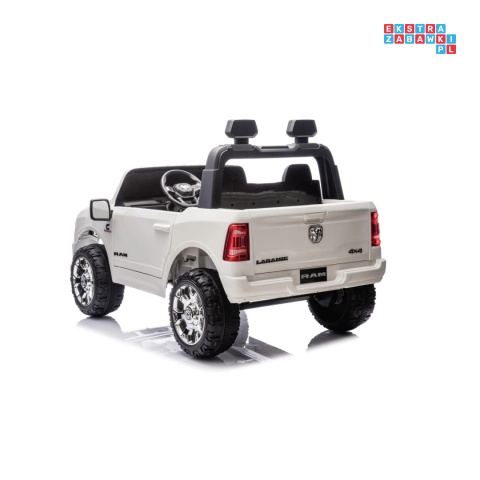 [JJ2599] Auto Ram 3500 na akumulator 2x200W 24V/7Ah ekosóra EVA LED bluetooth - biały