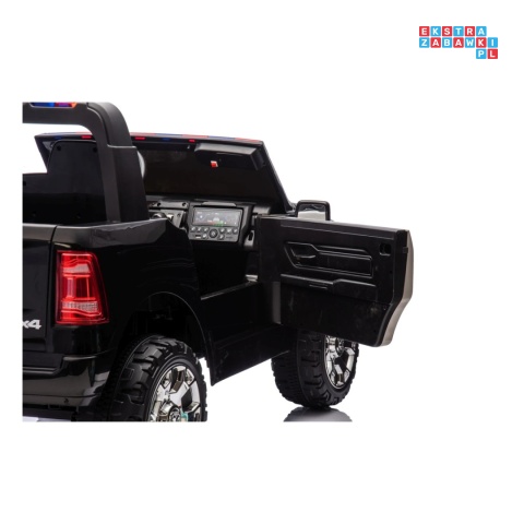 [JJ2599P] Auto policyjne Ram 3500 na akumulator 2x200W 24V/7Ah syrena koguty ekosóra EVA LED